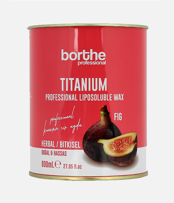 Boubaz - CANNED WAX - 800 ml (TITANIUM)